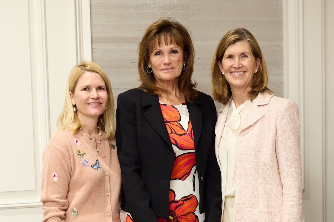 Ela Lewis, Gale Gottlieb and Mary Pearlman at the Rush Luncheon